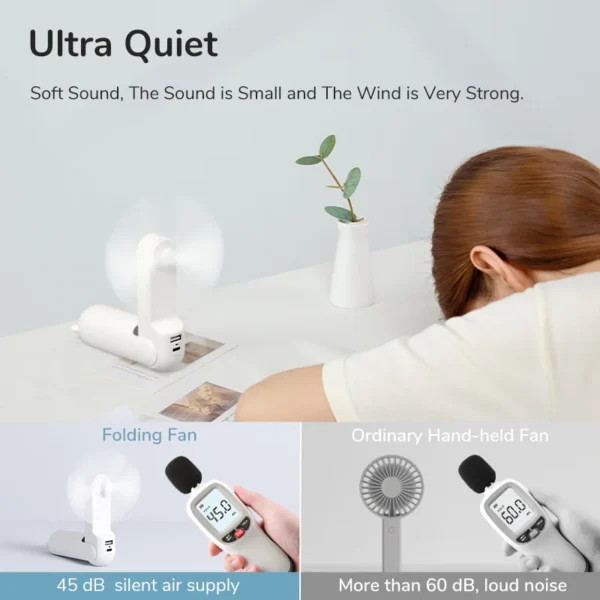 Mini ventilateur portable 3 en 1 – Image 4