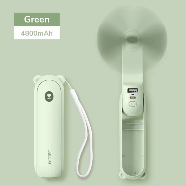 Mini ventilateur portable 3 en 1